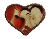 chocolade hart met foto bedrukken