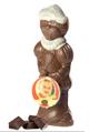 gepersonaliseerd chocolade piet figuurtje met foto